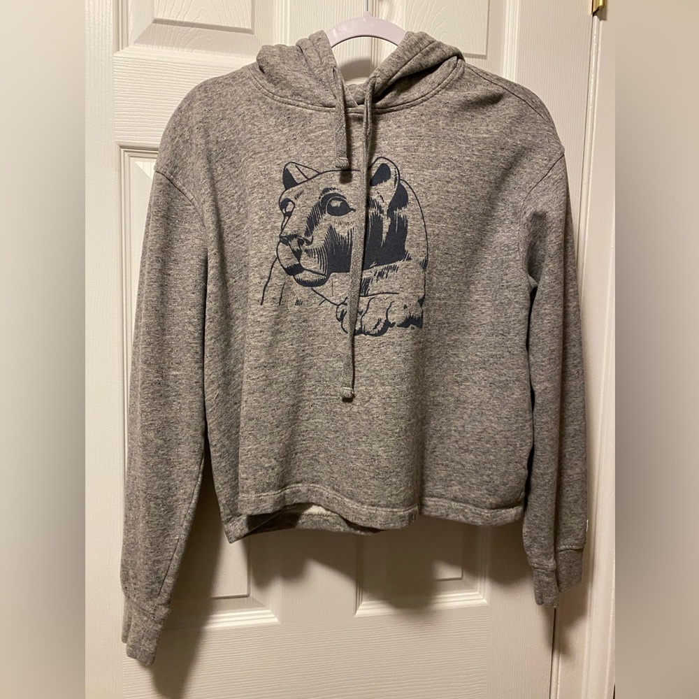 vintage Penn State cropped hoodie - size large - brand: Tailgate